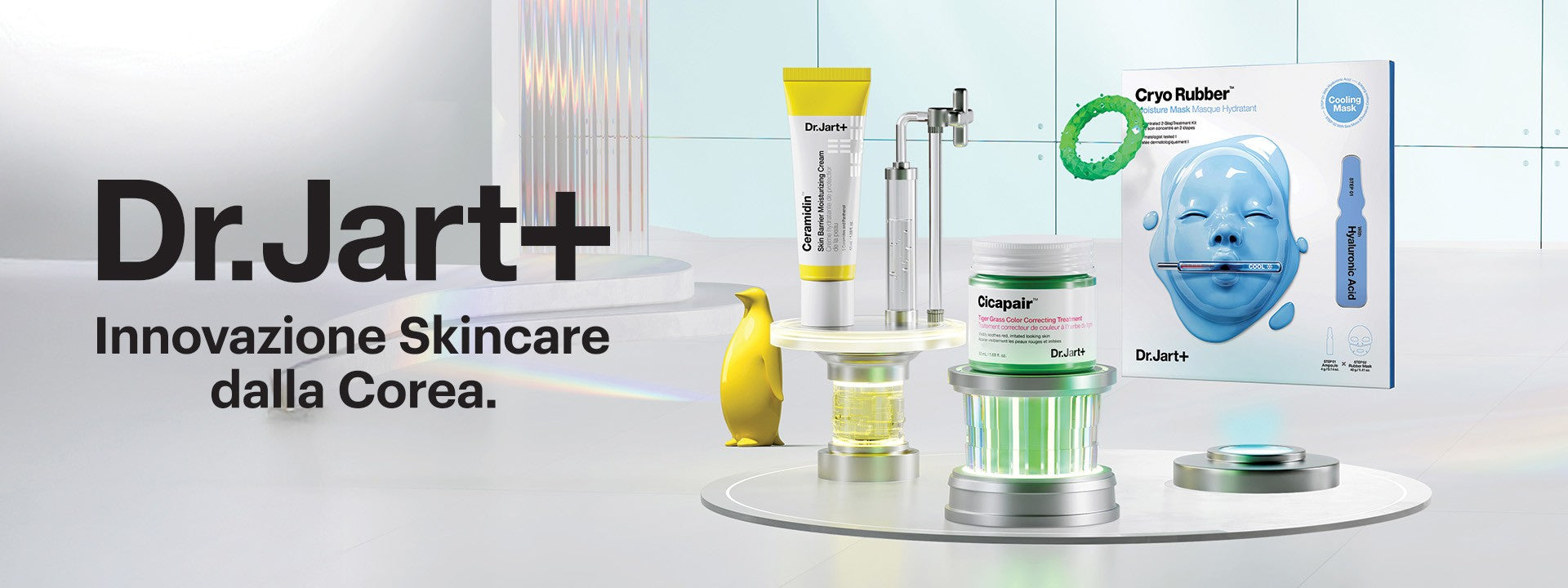 Dr.jart+ |  La skincare che unisce scienza e arte | Gibin Profumerie