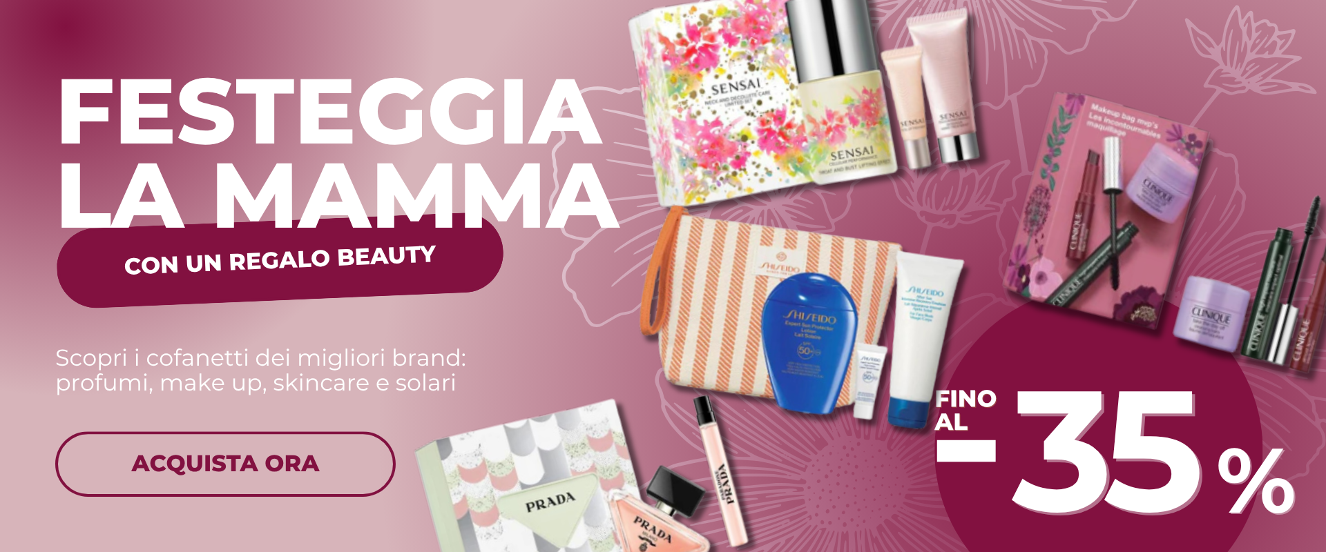 Festa della Mamma: cofanetti beauty e idee regalo fino al -35%