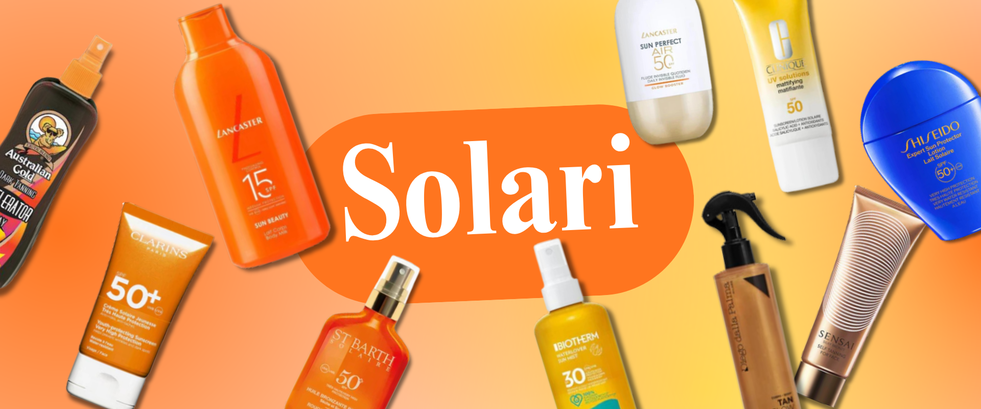 Solari Protezione SPF per Viso e Corpo