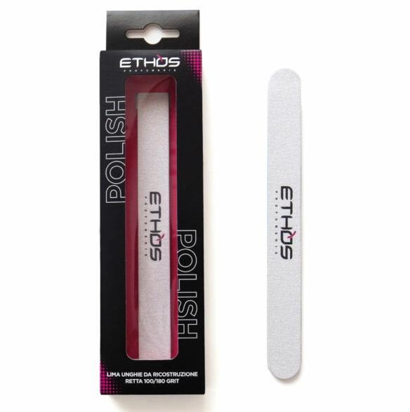 Lima unghie da ricostruzione retta 100/180 grit