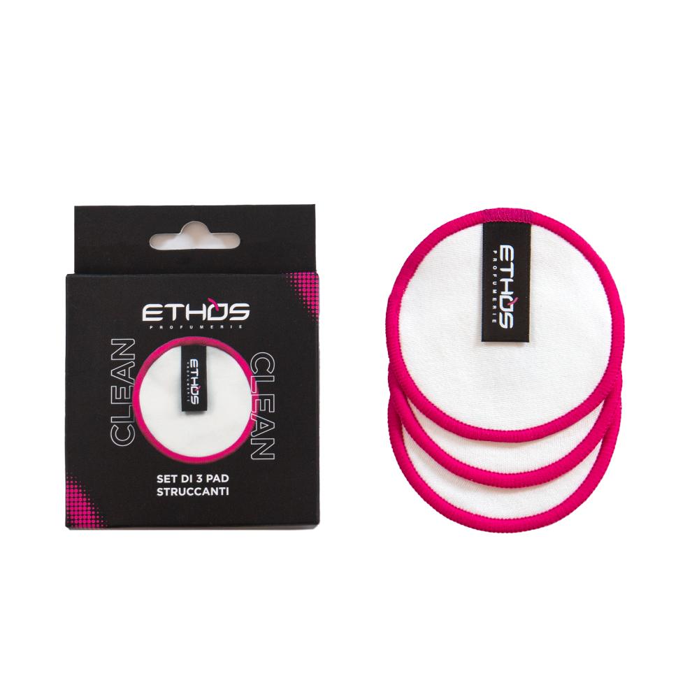 Clean set di 3 pad struccanti