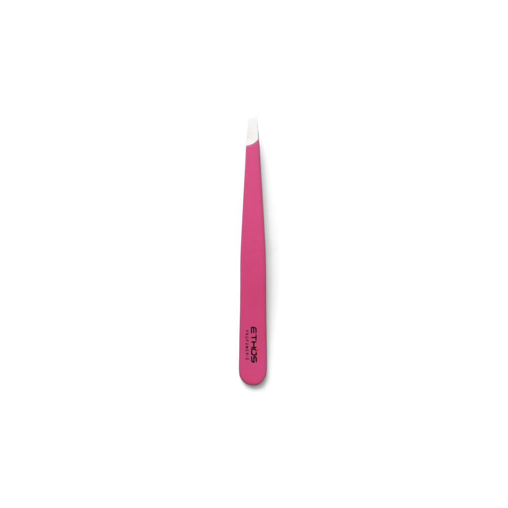 Pinzetta pink professionale punta obliqua