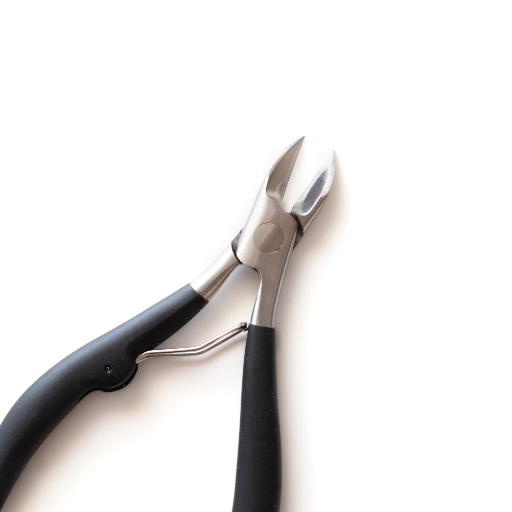 Tronchese nero professionale per unghie