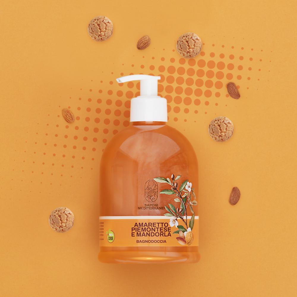 Amaretto piemontese e mandorla bagnodoccia