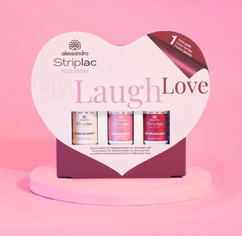Striplac set live laugh love