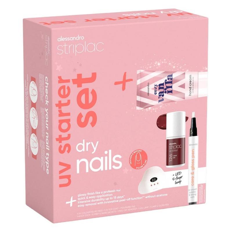 Striplac uv starter set dry nails