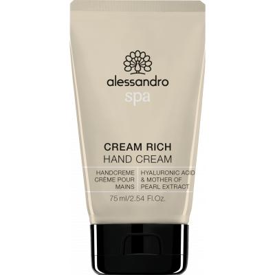 Alessandro spa cream rich handcreme