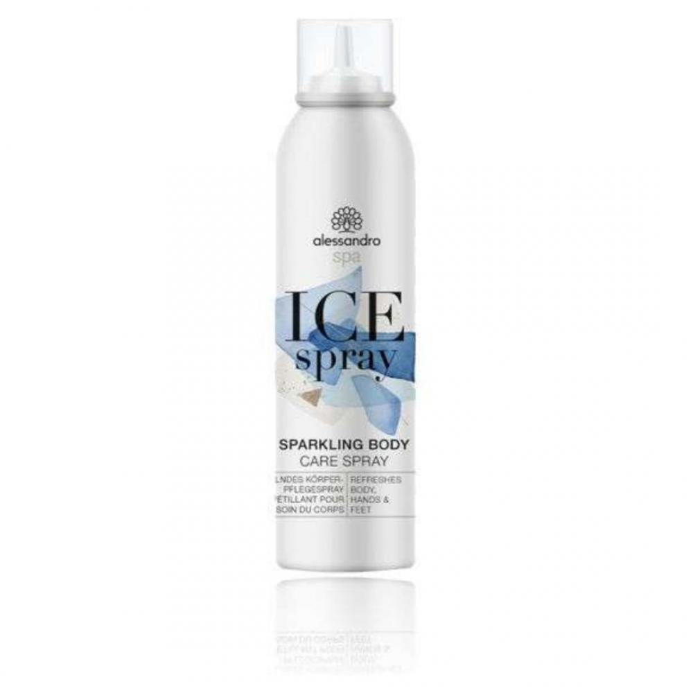 Sparkling body care spray