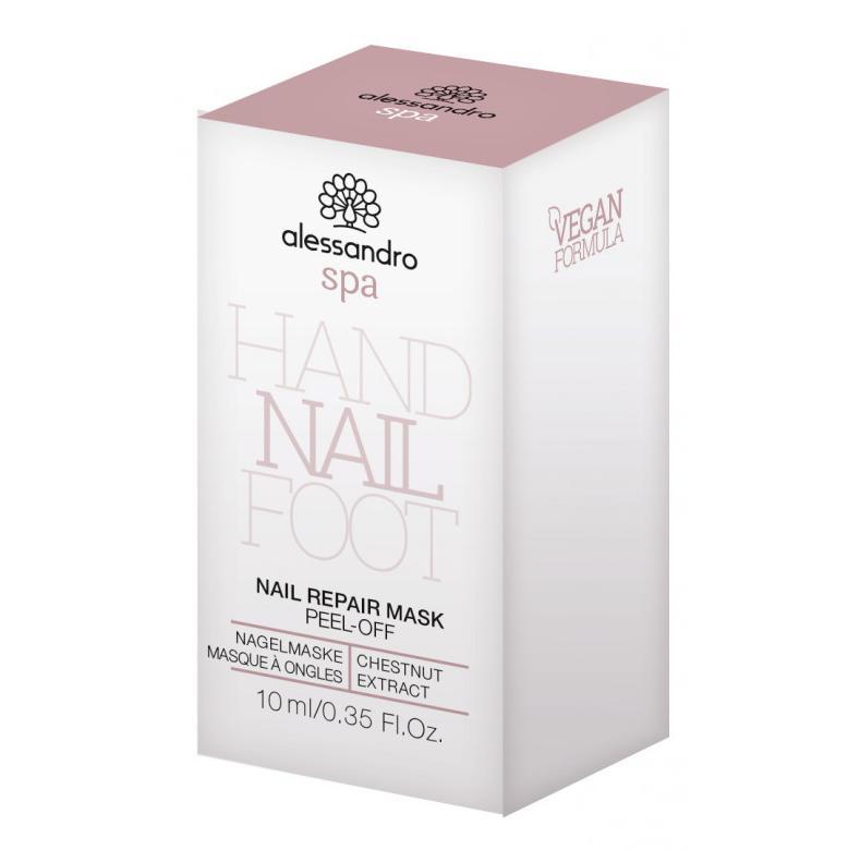 Spa nail repair mask