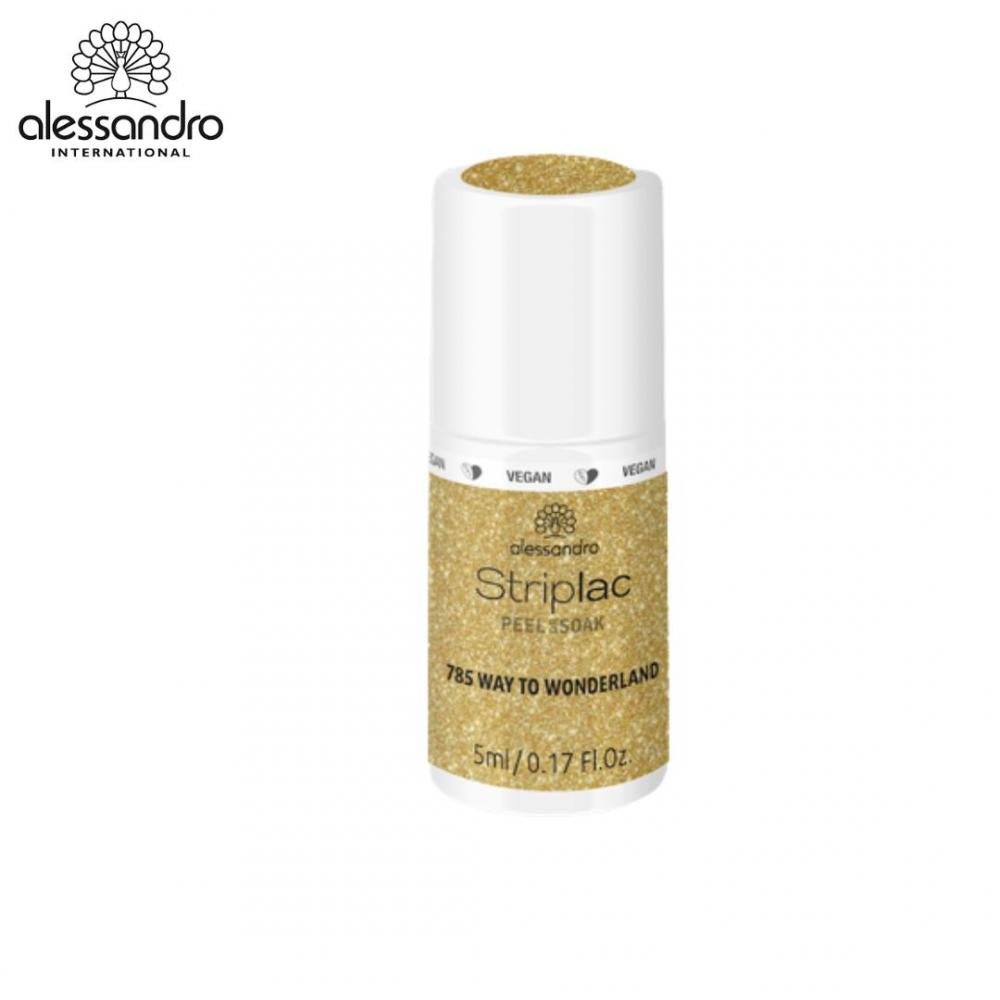 Striplac peel or soak aless in wonderland