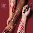 Lip bondage vinyl lip lacquer