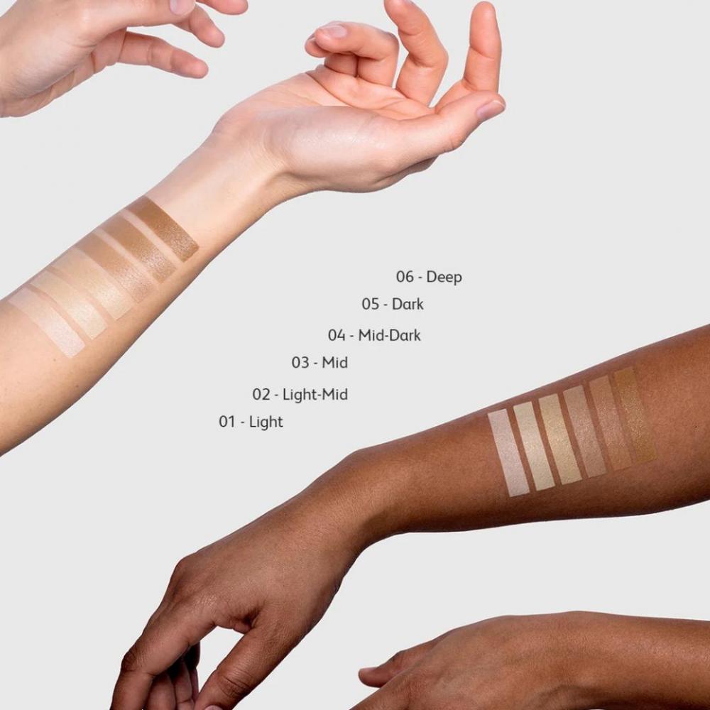 Fluid concealer serum correttore