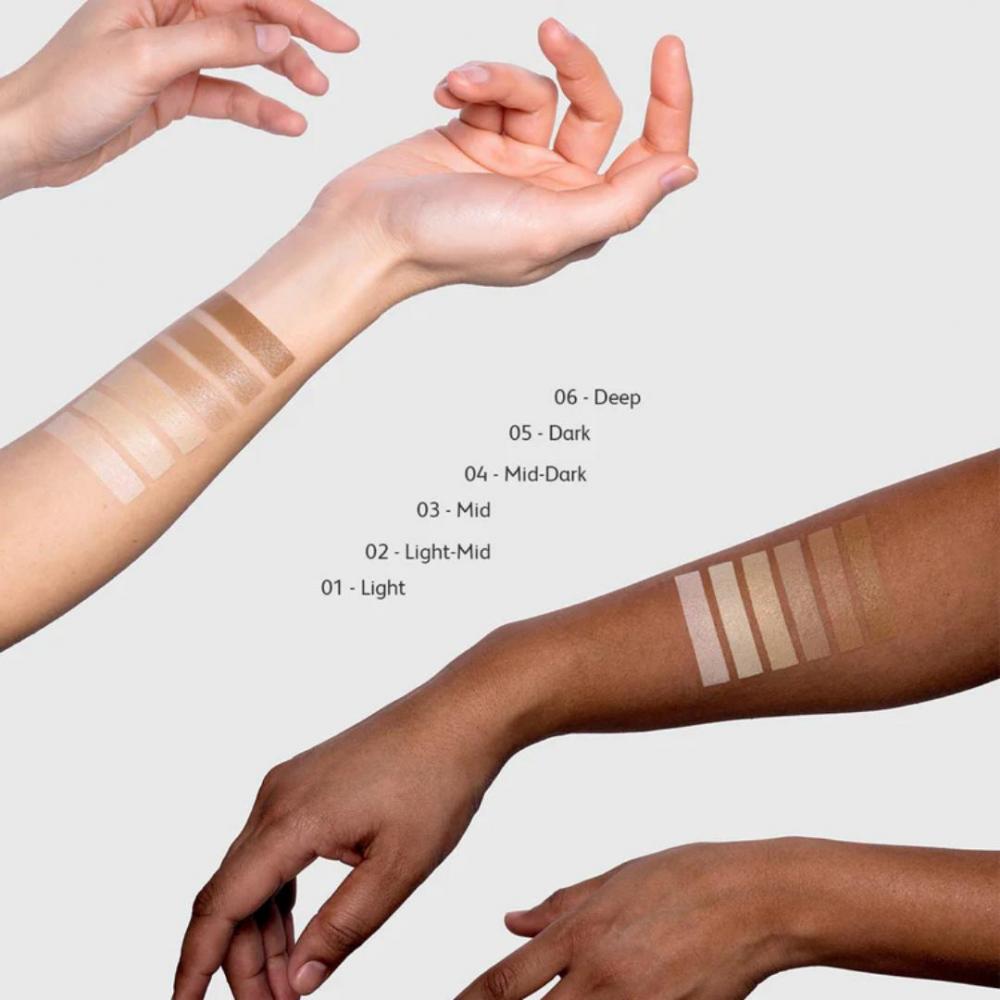 Fluid concealer serum correttore