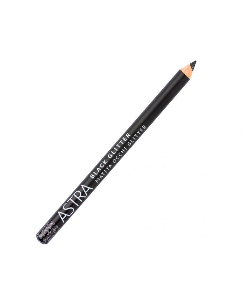 Black glitter matita occhi