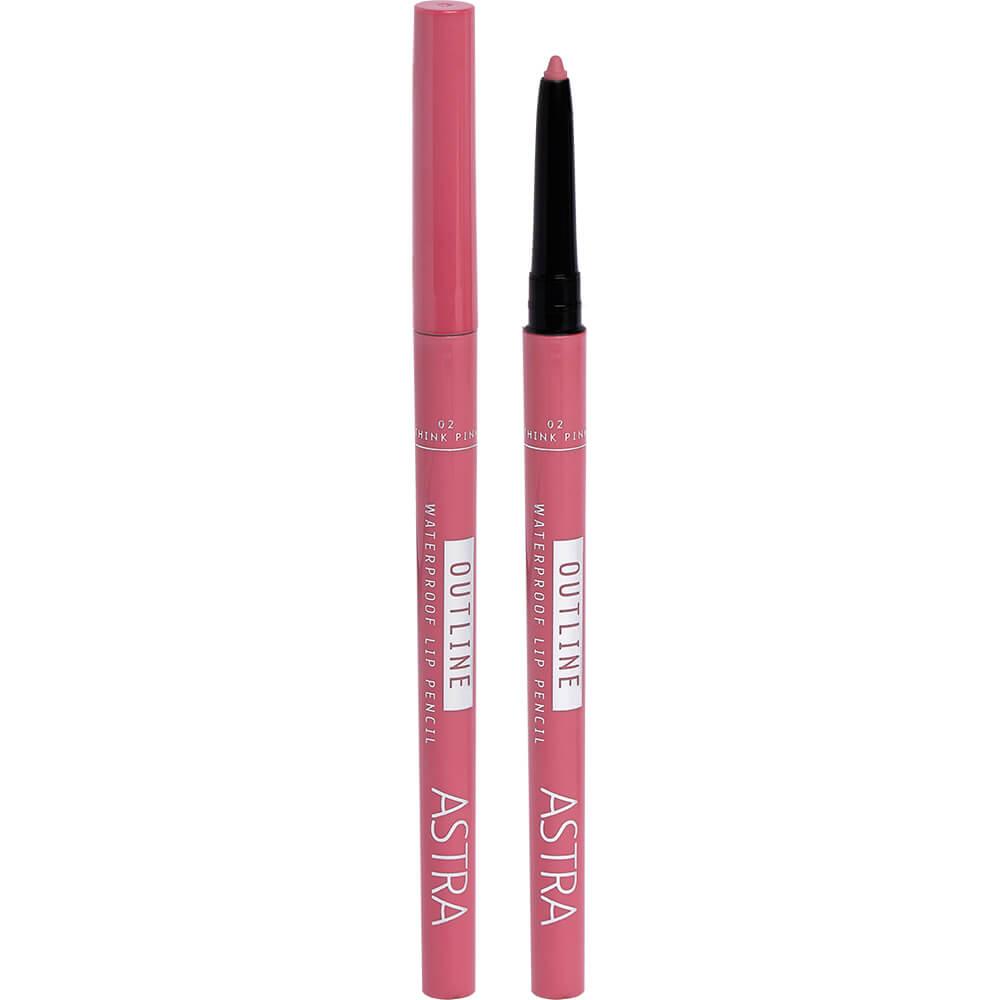 Outline waterproof lip pencil
