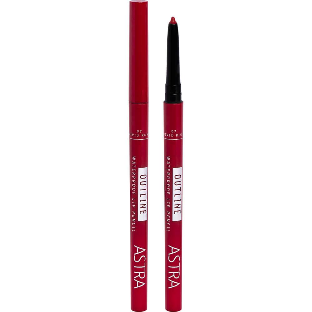 Outline waterproof lip pencil