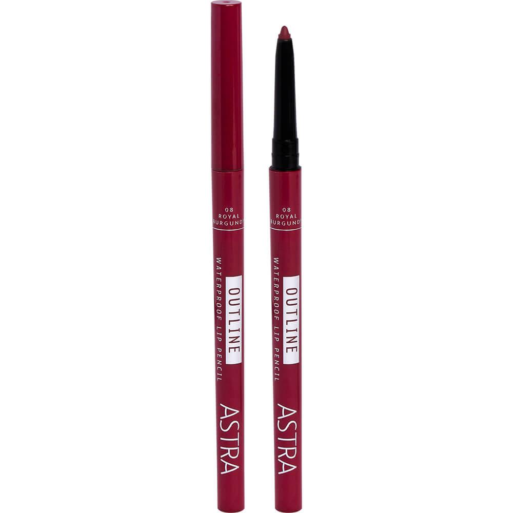 Outline waterproof lip pencil