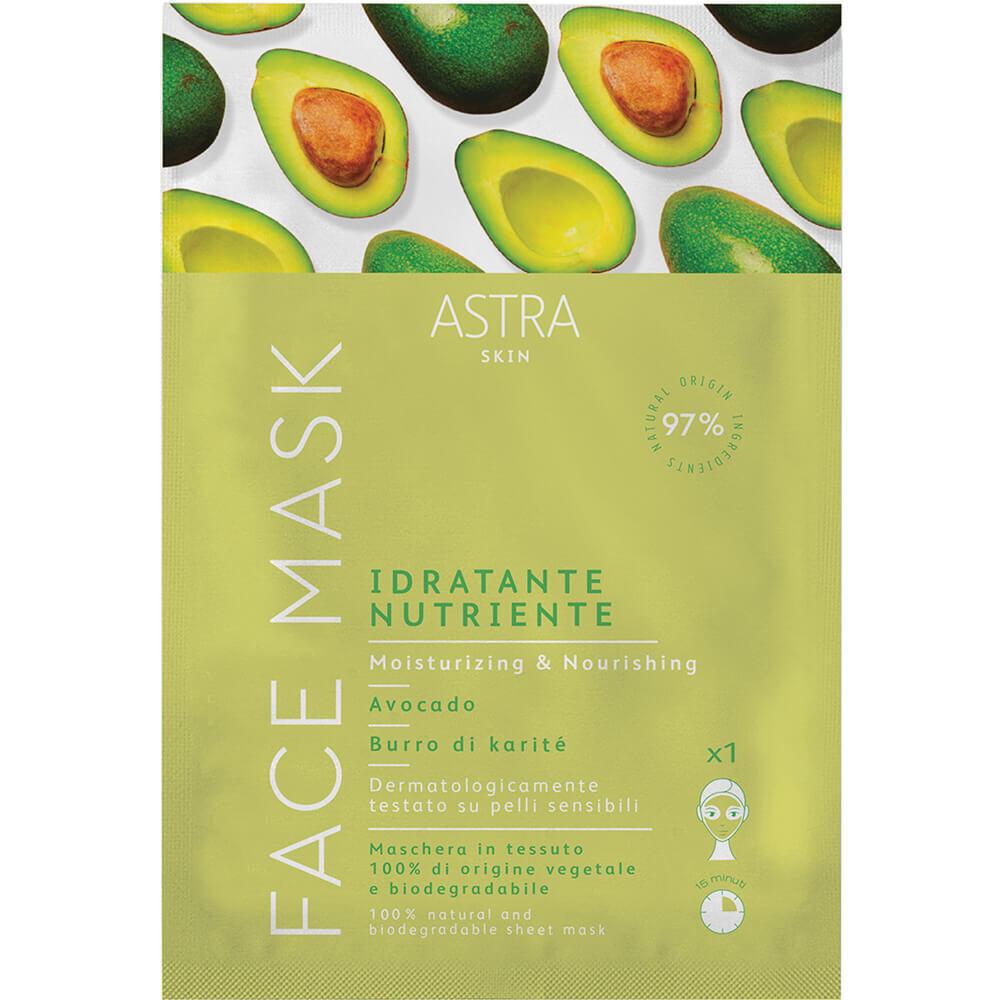 Face mask idratante nutriente