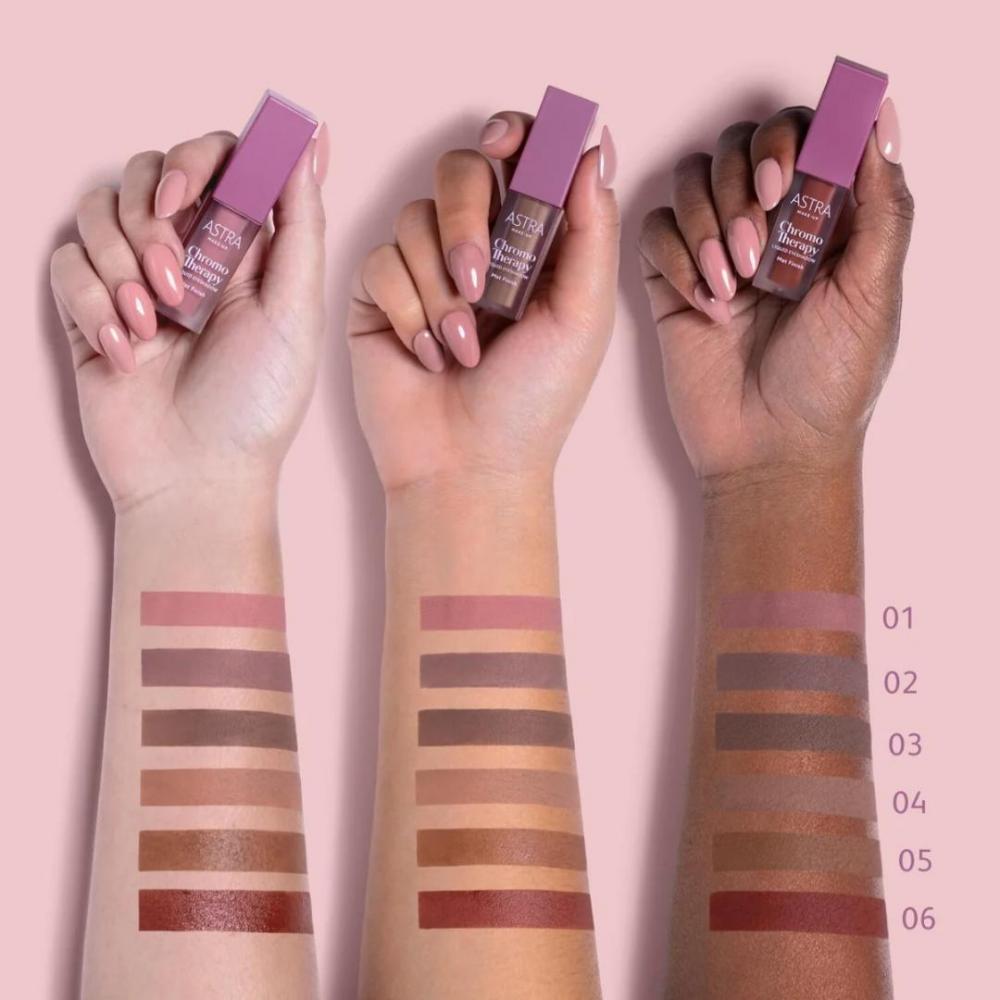 Chromo therapy liquid eyeshadow mat finish