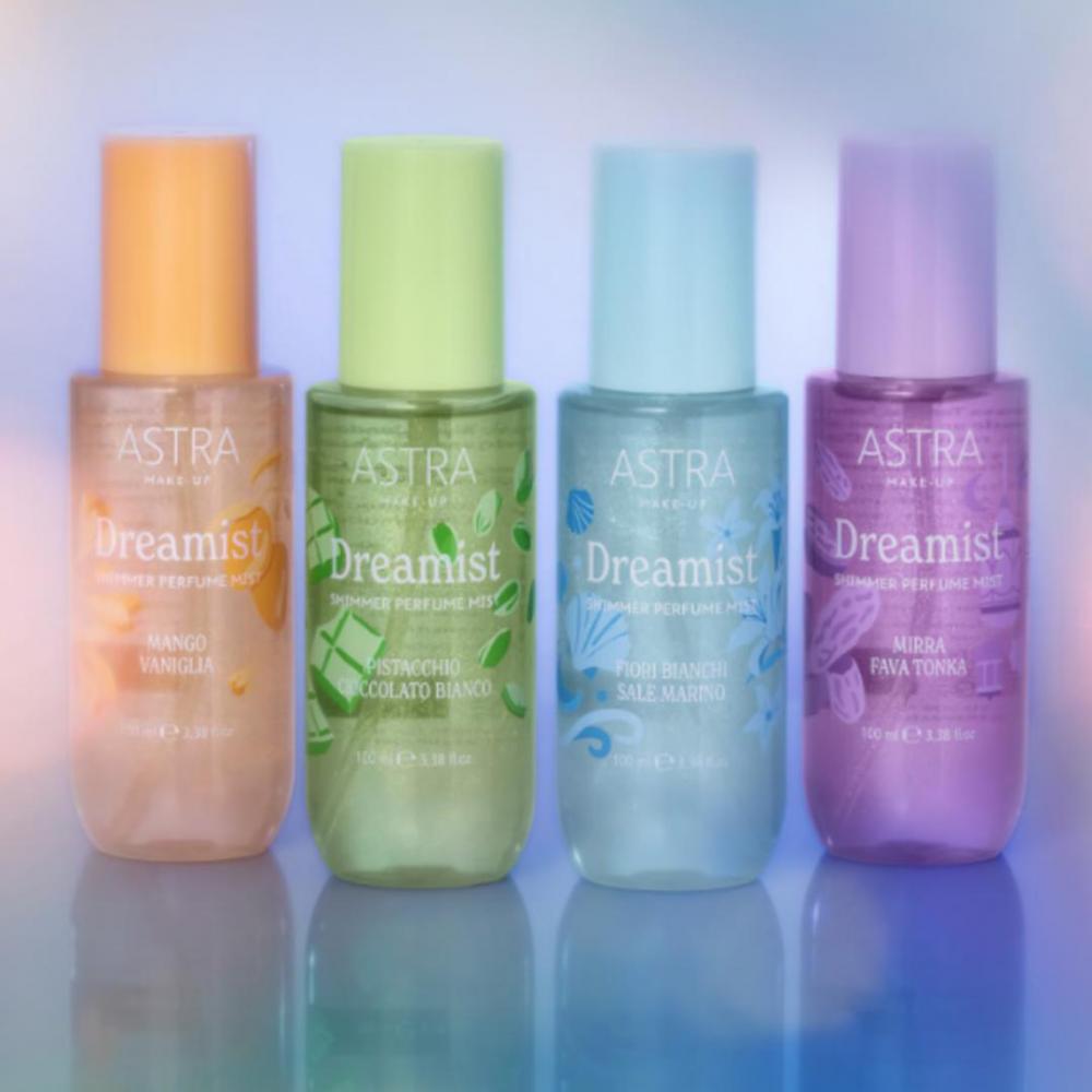 Dreamist shimmer perfume mist mirra & fava tonka