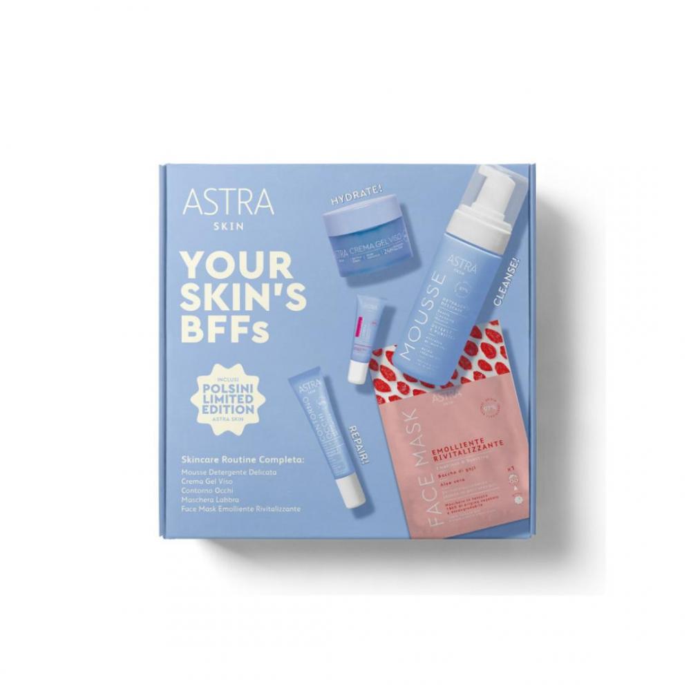 Cofanetto skincare routine completa + accessorio