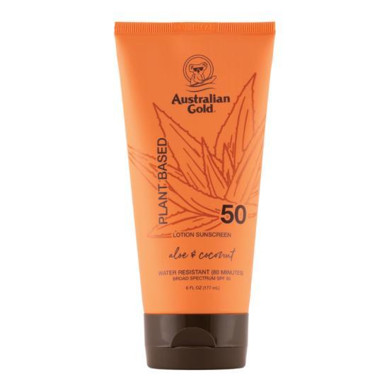Plant based lotion spf50