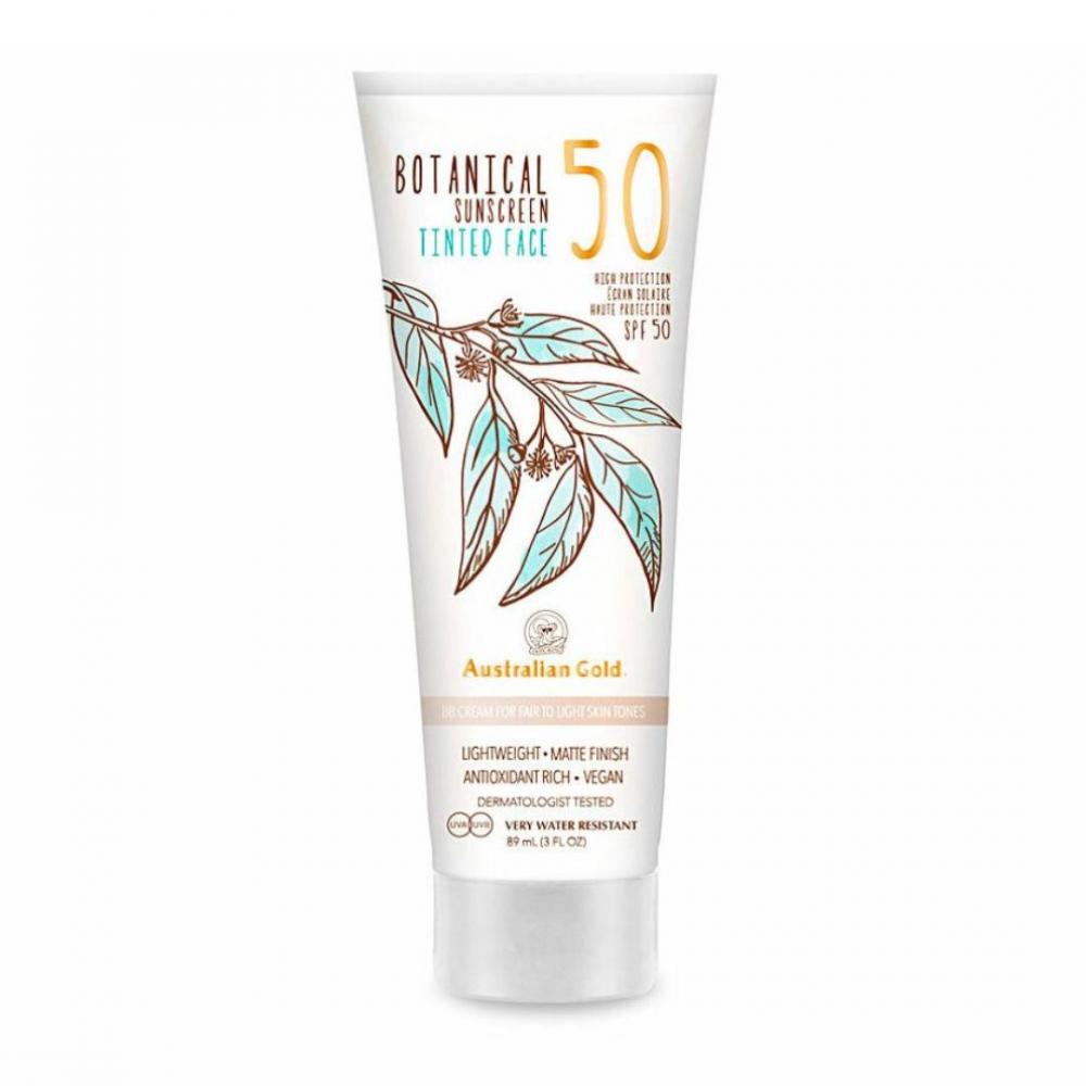 Australian g.botanical fair-light spf50 crema solare per pelli sensibili
