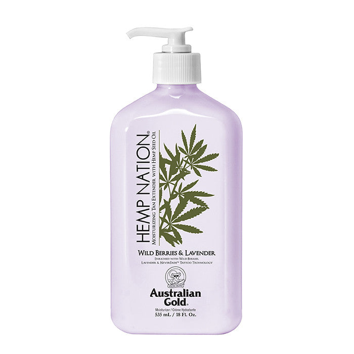 Hemp nation wild berries and lavander tan extender