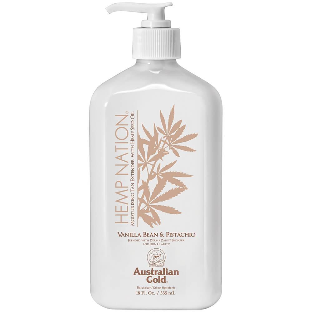 Hemp nation vanilla bean & pistachio moisturizing tan extender