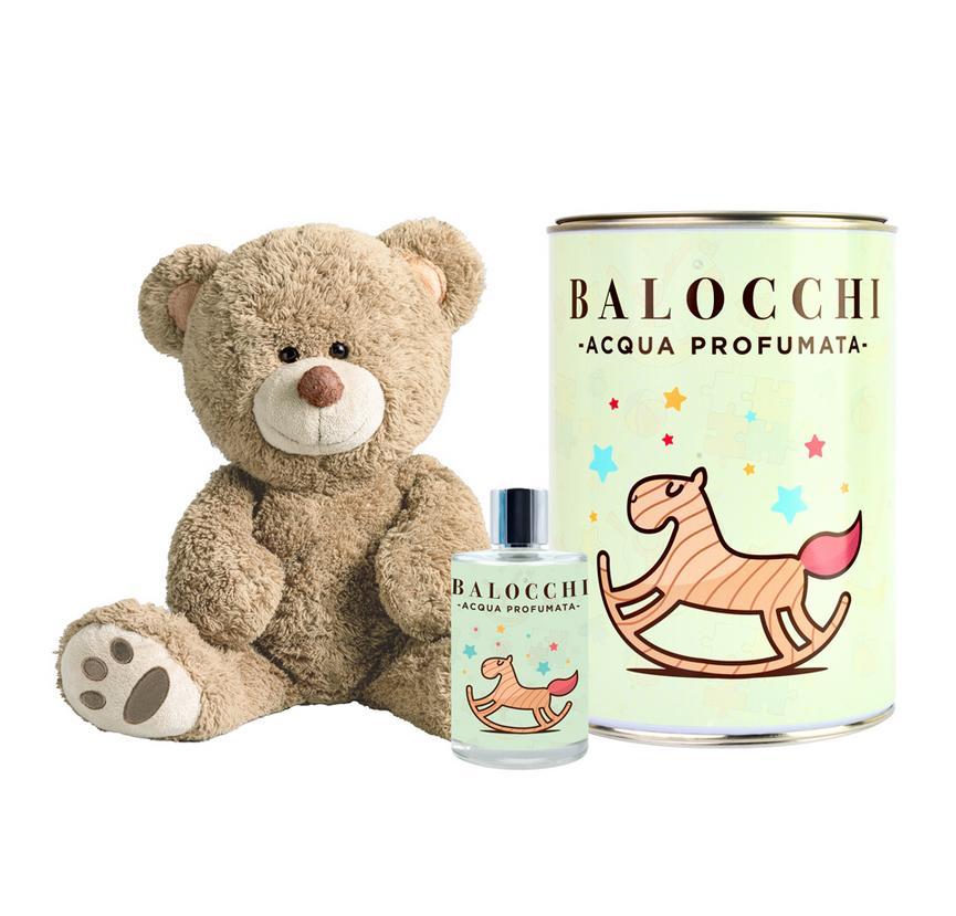 Balocchi baby set acqua profumata + orsetto