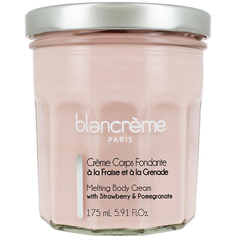 Crema corpo fondente con fragola e melograno