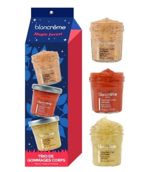 Foresta magica trilogia gommage corpo fruttato