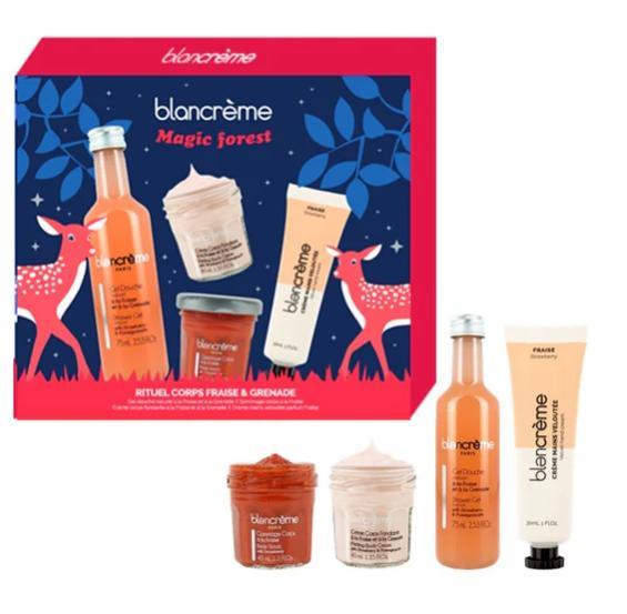 Foresta magica rituale corpo fragola melograno