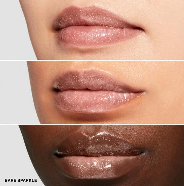 Crushed oil-infused gloss shimmer