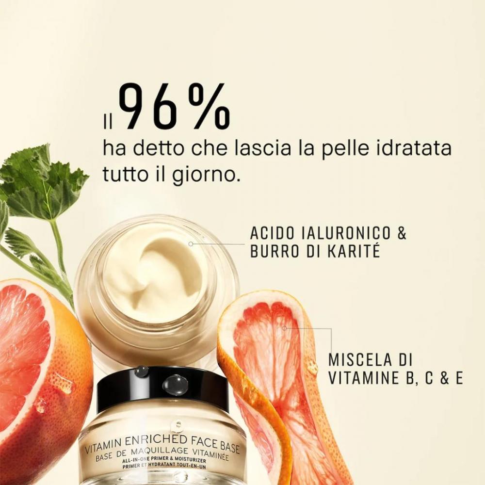 Vitamin enriched face base moisturizer & primer
