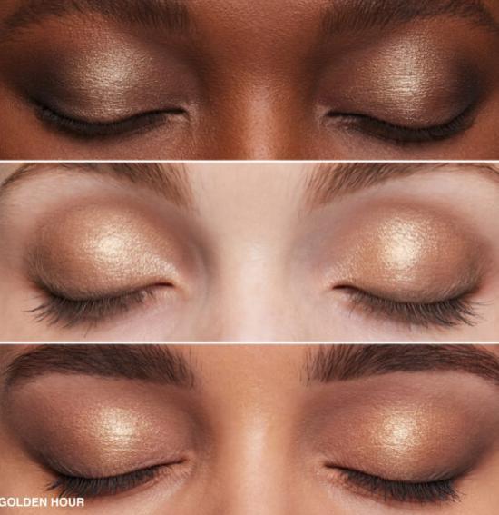 Essential eye shadow trios golden hour