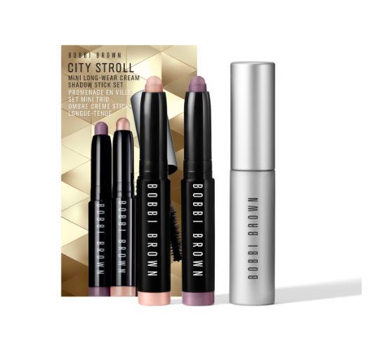 City stroll mini long-wear cream shadow stick set