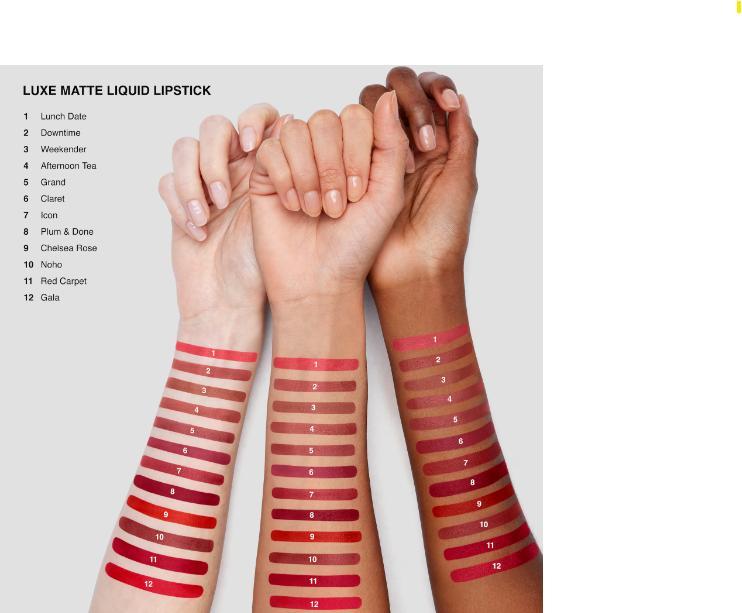 Luxe matte liquid lipstick