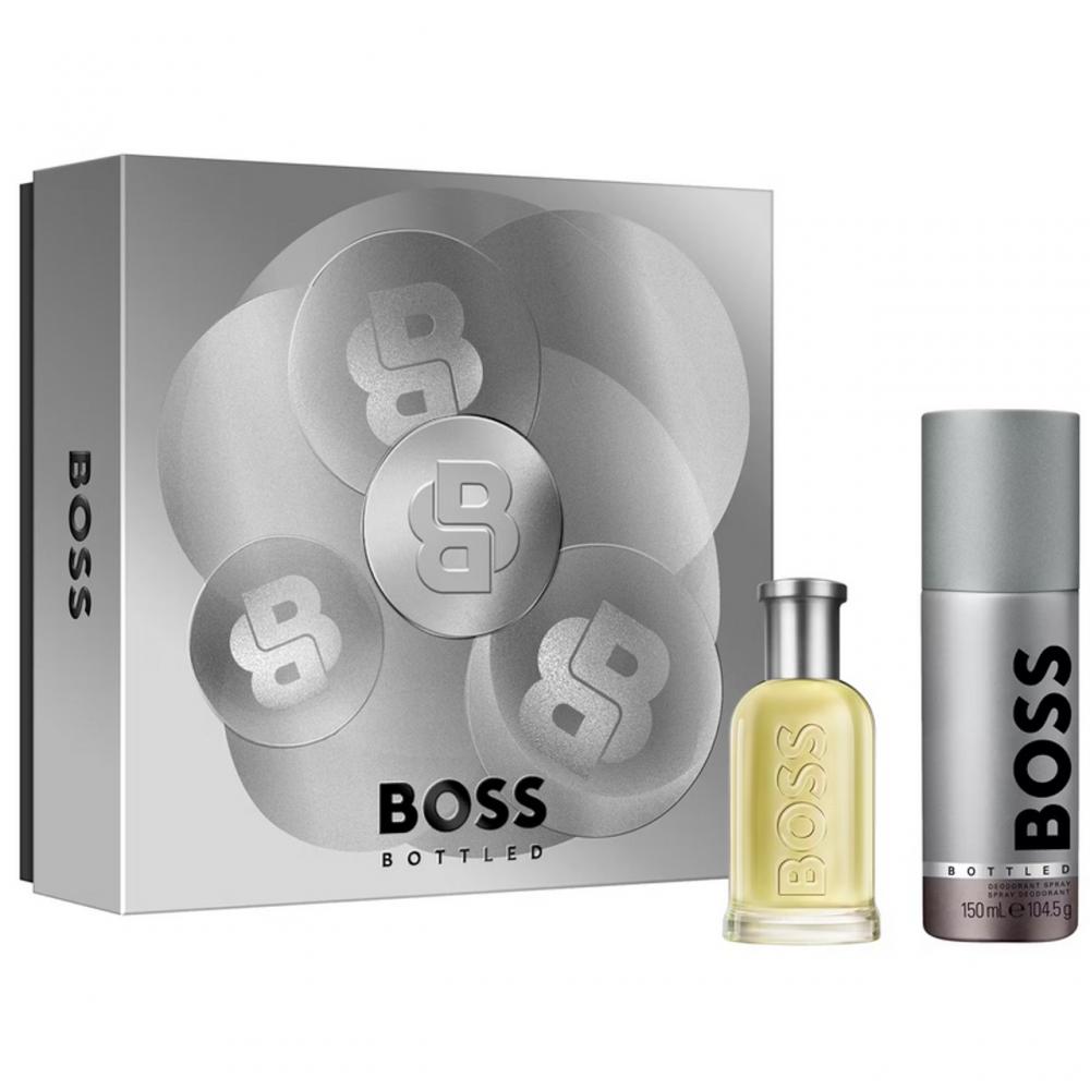 Boss bottled set 50 ml eau de toilette + 150 ml deodorante spray