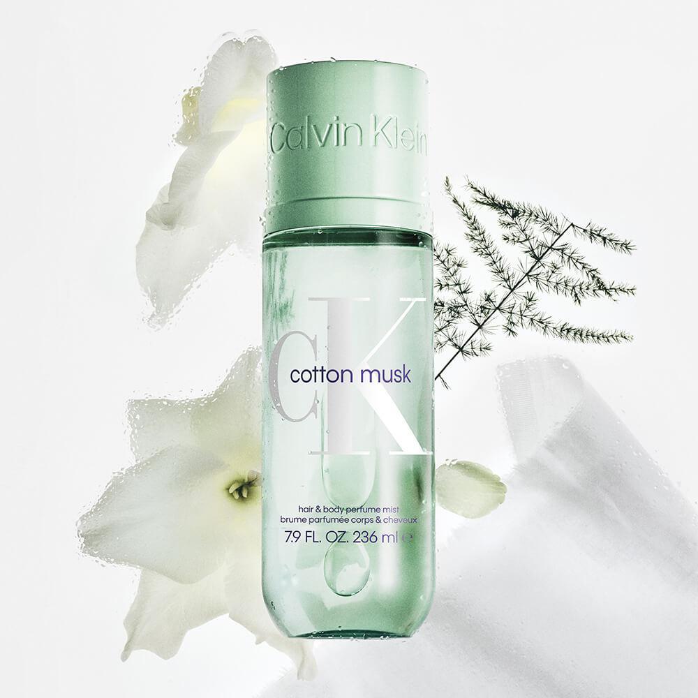 Cotton musk hair & body perfume mist