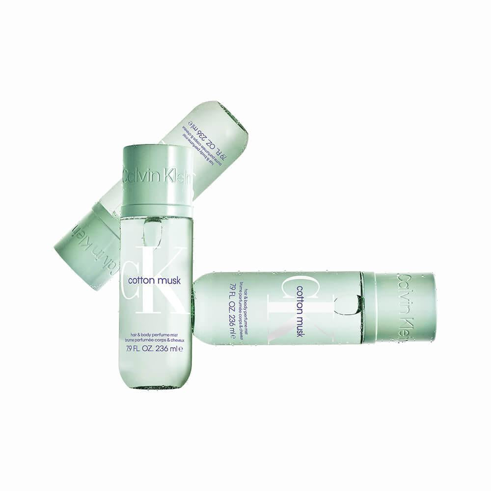 Cotton musk hair & body perfume mist