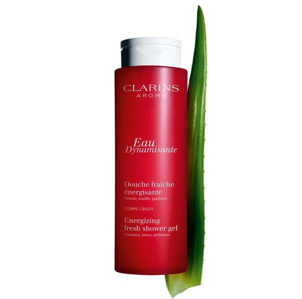Aroma eau dynamisante douche fraiche énergisante