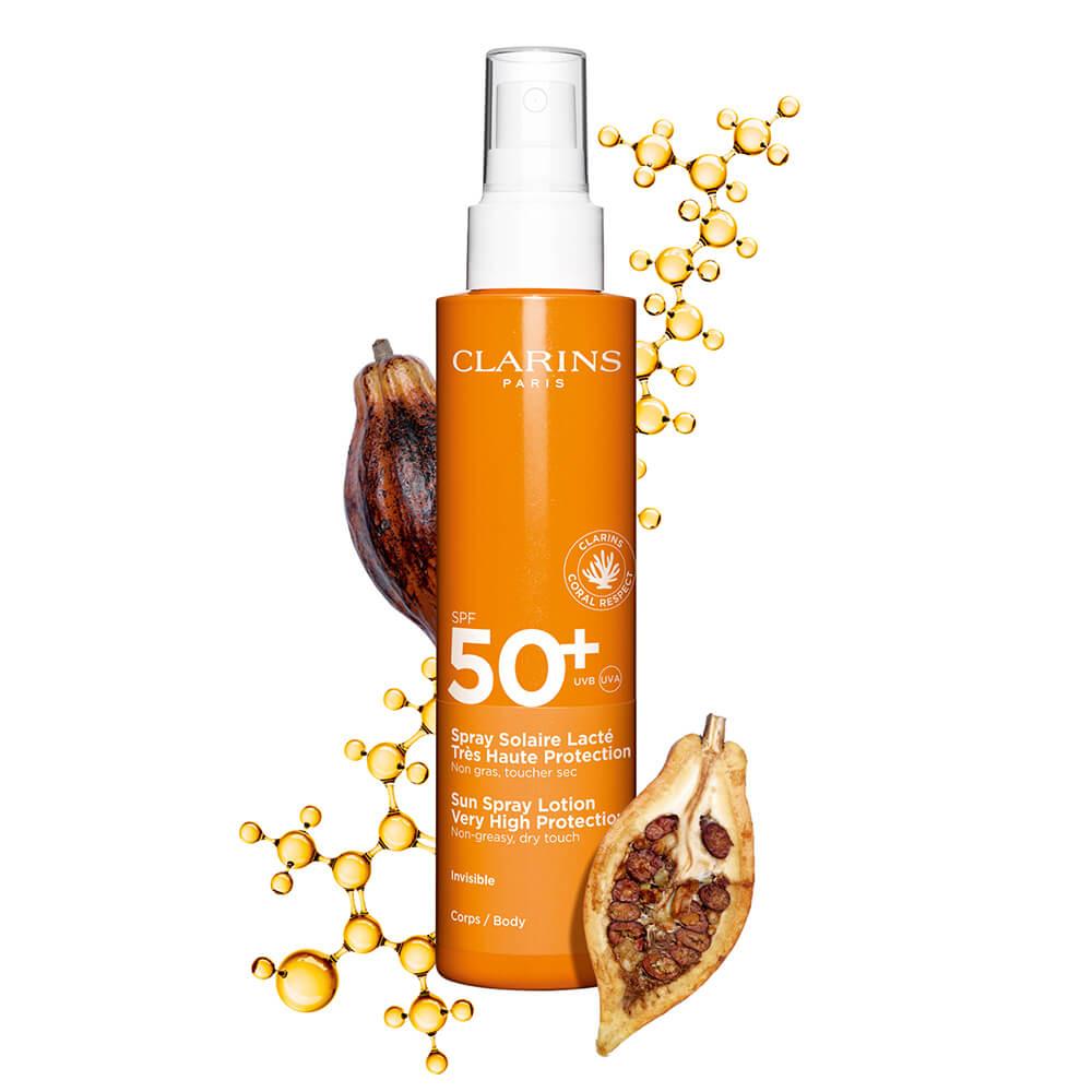 Spray solaire lacté très haute protection spf50