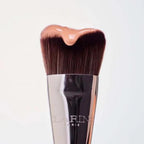 Gua sha-inspired foundation brush