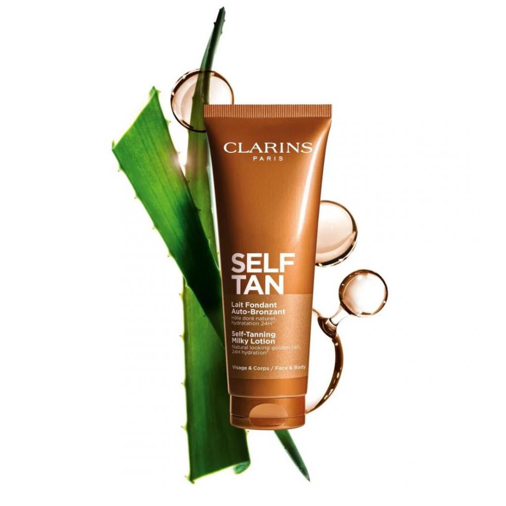 Selftan face body milky lotion