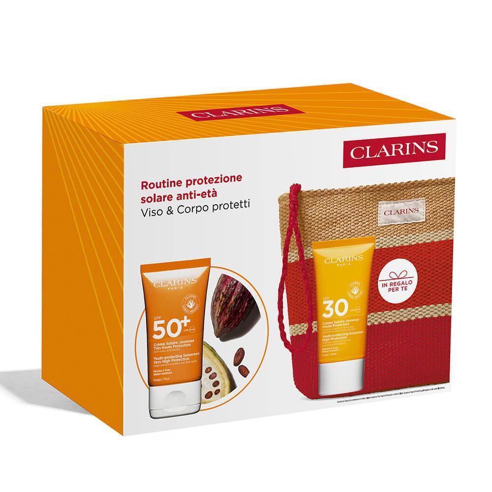 Routine protezione solare viso anti-età spf50+