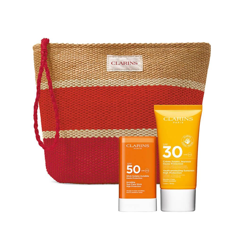 Routine protezione solare anti-età viso e corpo