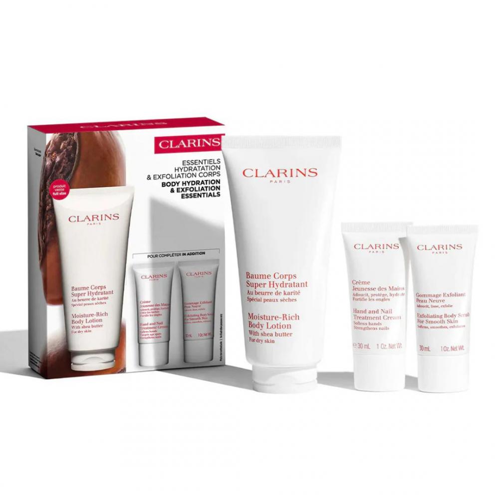 Cofanetto essentiels hydratation & exfoliation corps