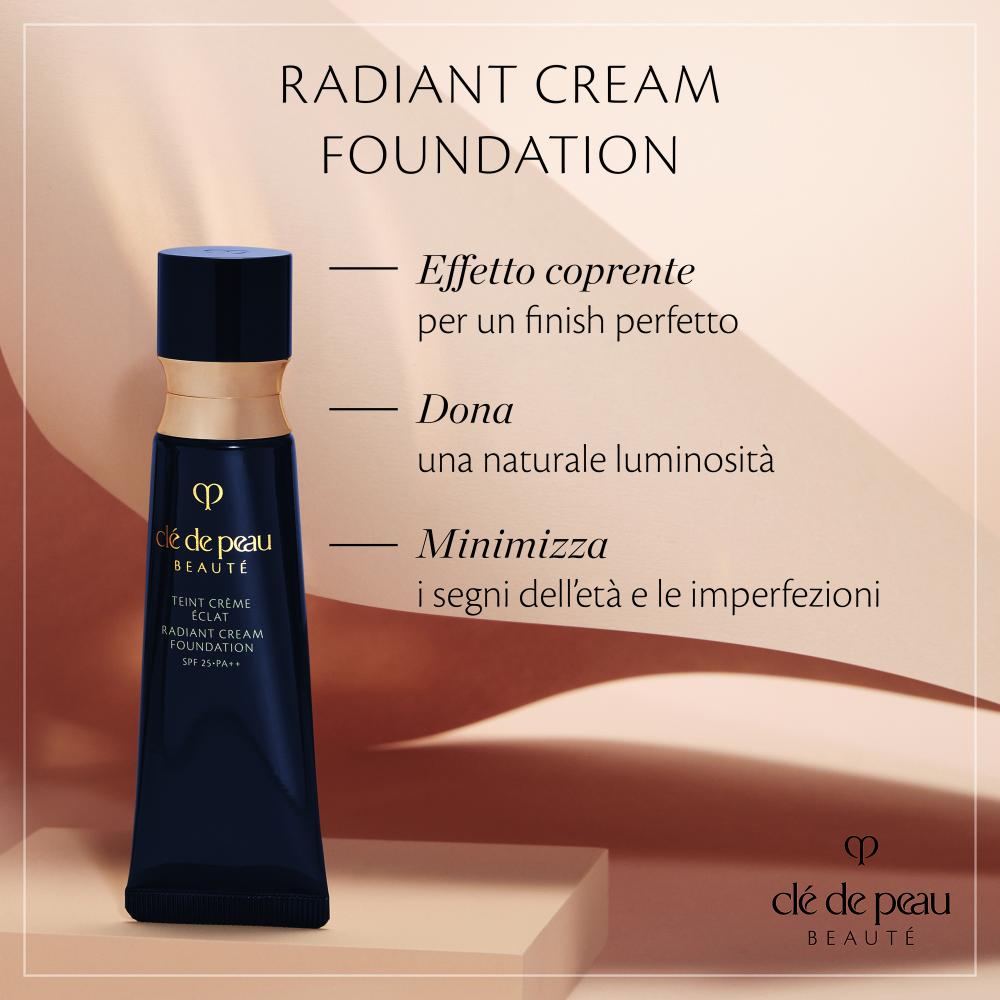 Radiant cream foundation