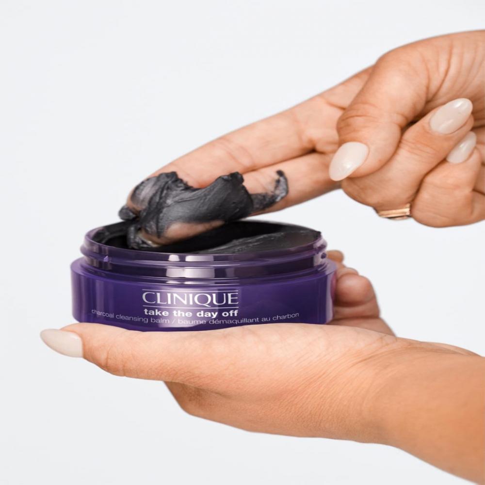 Take the day off charcoal cleansing balm